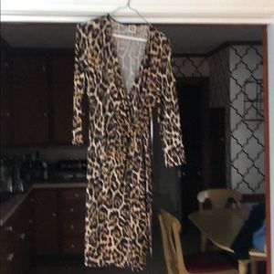 Dress An. Klein Animal Print